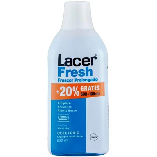 Colutorio LACER FRESH, botella 500+100 ml - 1 ud - Imagen del producto en Findit