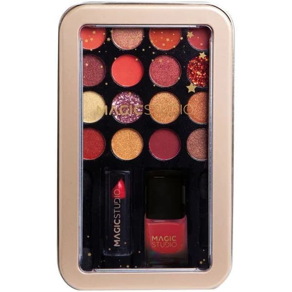 Set maquillaje colorful metal MAGIC STUDIO, pack 1 ud - 1 ud - Imagen del producto en Findit