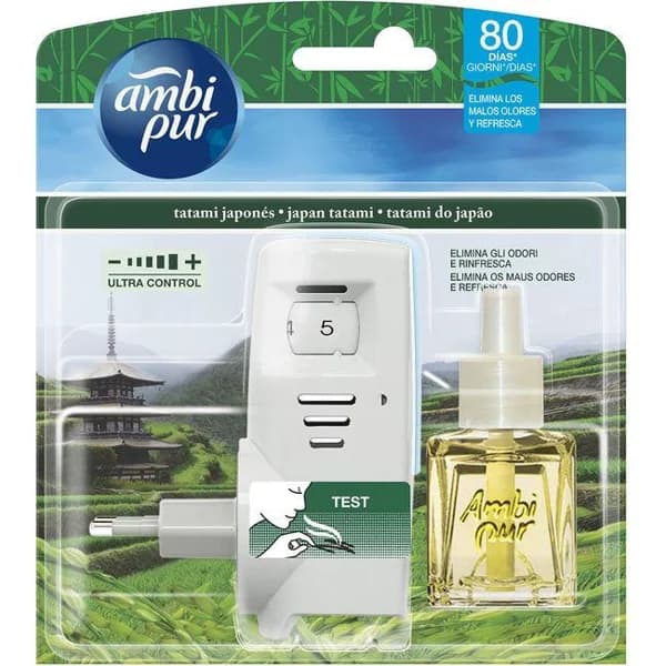 Ambientador eléctrico Japan AMBIPUR, aparato + recambio - 1 ud - Imagen del producto en Findit