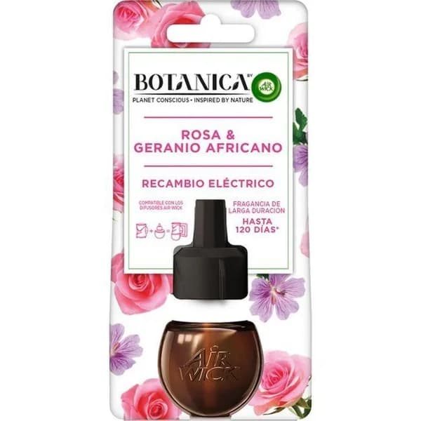 Ambientador eléctrico rosa BOTANICA, recambio 1 ud - 1 ud - Imagen del producto en Findit