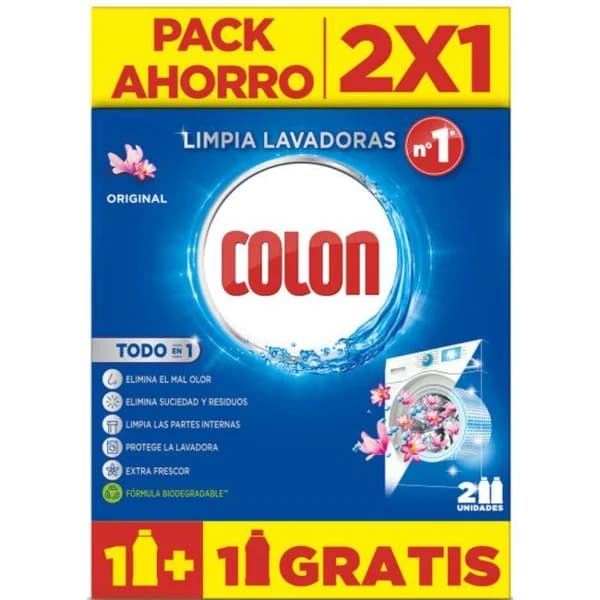 Limpiador de lavadora 2x1 COLON, caja 500 ml - 0.5 l - Imagen del producto en Findit