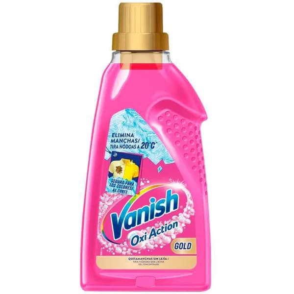 Quitamanchas en gel VANISH GOLD OXI PINK, botella 690 ml - 0.69 l - Imagen del producto en Findit
