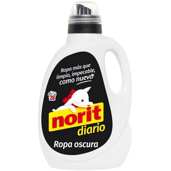 Detergente ropa oscura NORIT, garrafa 28 dosis - 28 ud - Imagen del producto en Findit