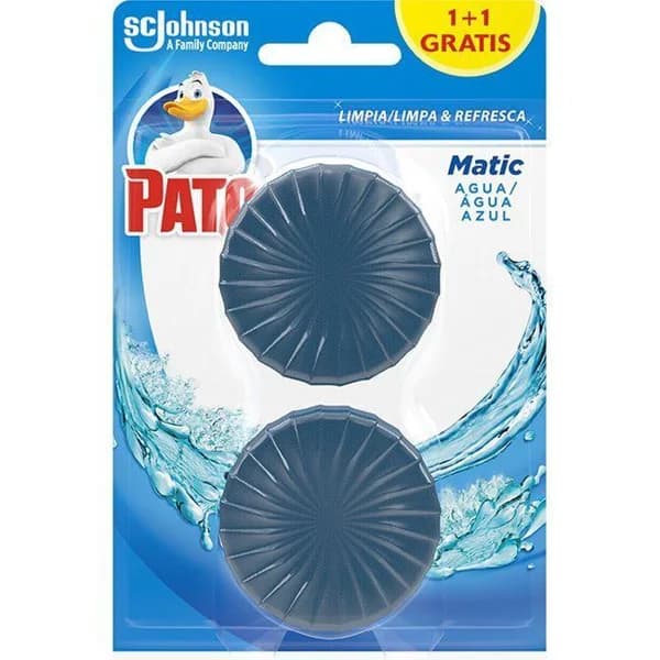 Pastilla cisterna agua azul PATO, pack 2 uds - 2 ud - Imagen del producto en Findit