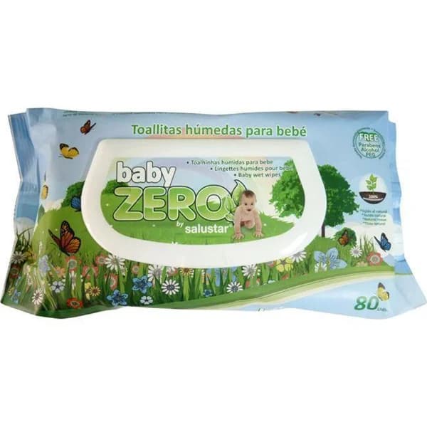 Toallitas baby zero SALUSTAR, paquete 80 unid. - 1 ud - Imagen del producto en Findit
