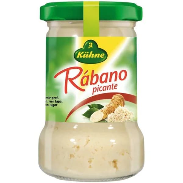Ràbano picante KHUNE, frasco 135 g - 0.14 kg - Imagen del producto en Findit