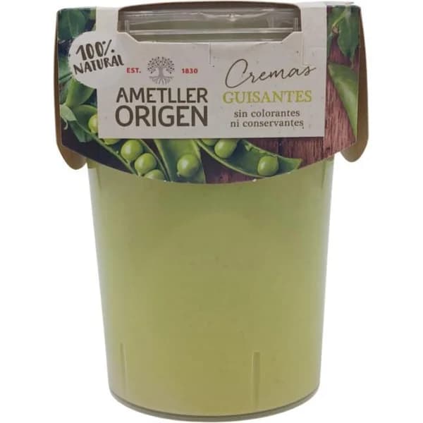Crema de guisantes AMETLLER, tarrina 500 g - 0.5 kg - Imagen del producto en Findit
