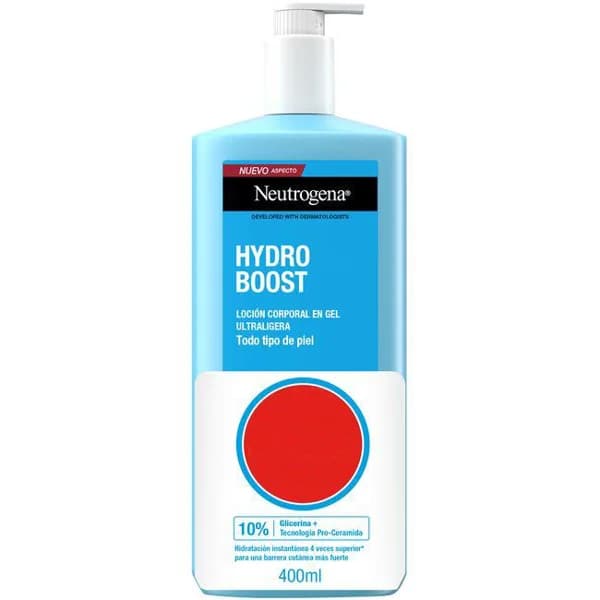 Loción en gel Hydro Boots NEUTROGENA, dosificador 400 ml - 0.4 l - Imagen del producto en Findit