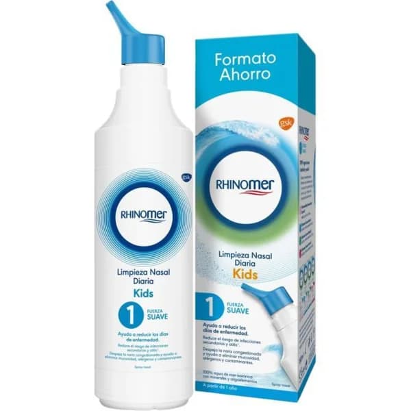 Nebulizador F-1 RHINOMER, bote 135 ml + 33% - 1 ud - Imagen del producto en Findit