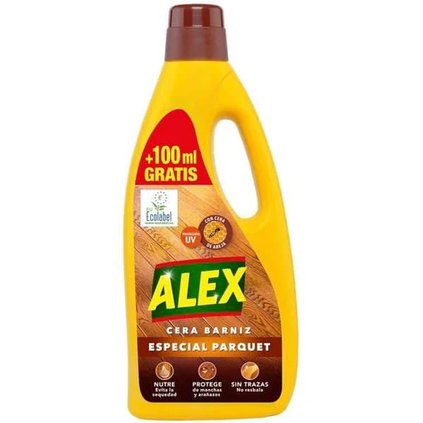 Cera parquet ALEX, botella 750+100 ml - 1 ud - Imagen del producto en Findit