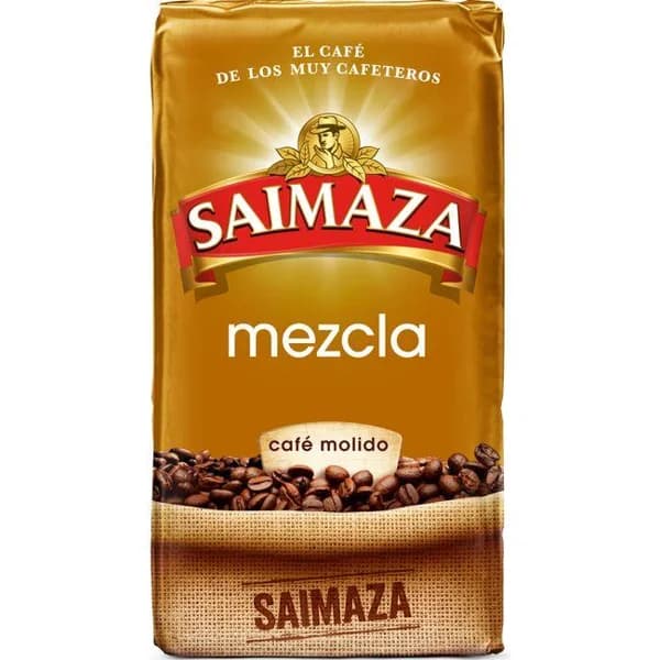 Café molido mezcla SAIMAZA, paquete 250 g - 0.25 kg - Imagen del producto en Findit