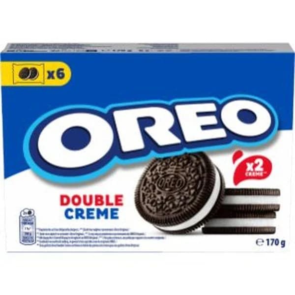 Galleta doble crema OREO, 170 g - 0.17 kg - Imagen del producto en Findit