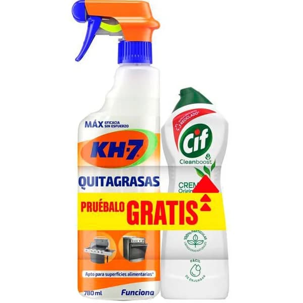 Limpiador quitagrasas KH-7, pistola 780+250 ml Gratis - 1 ud - Imagen del producto en Findit