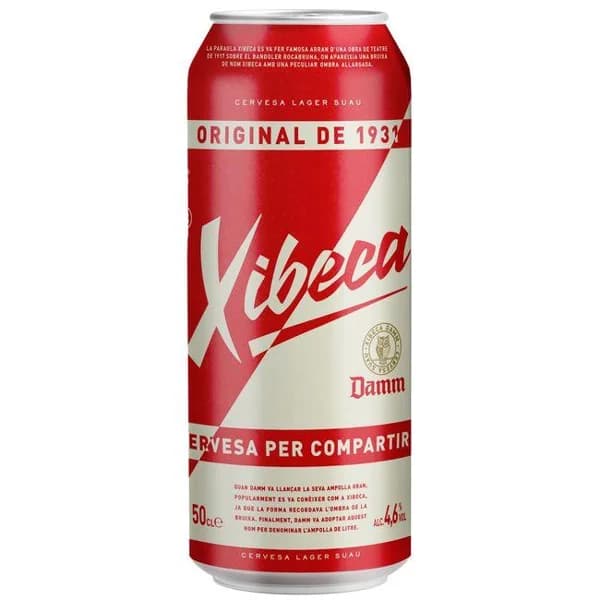 Cerveza XIBECA, lata 50 cl - 0.5 l - Imagen del producto en Findit