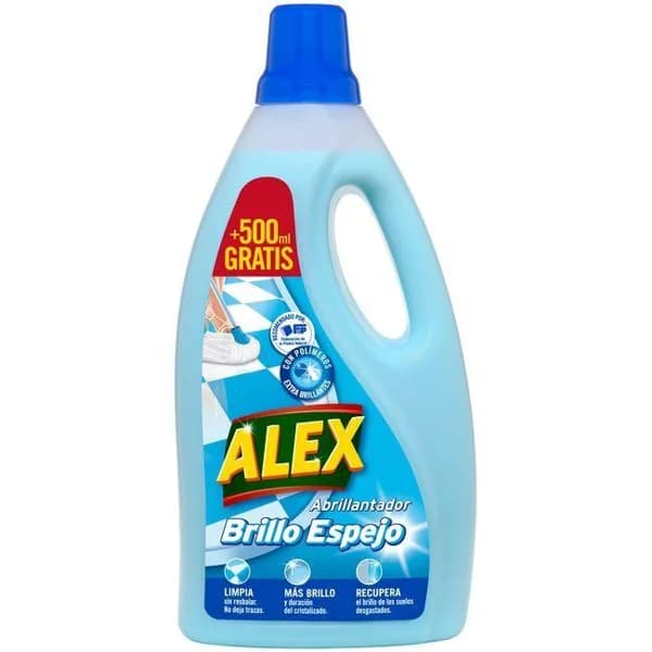 Abrillantador de terrazo ALEX, botella 1,5+500 ml - 1 ud - Imagen del producto en Findit