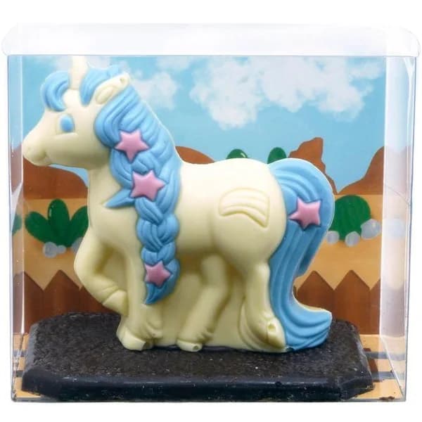 Unicornio azul de chocolate MUSFI'S, caja 190 g - 1 ud - Imagen del producto en Findit