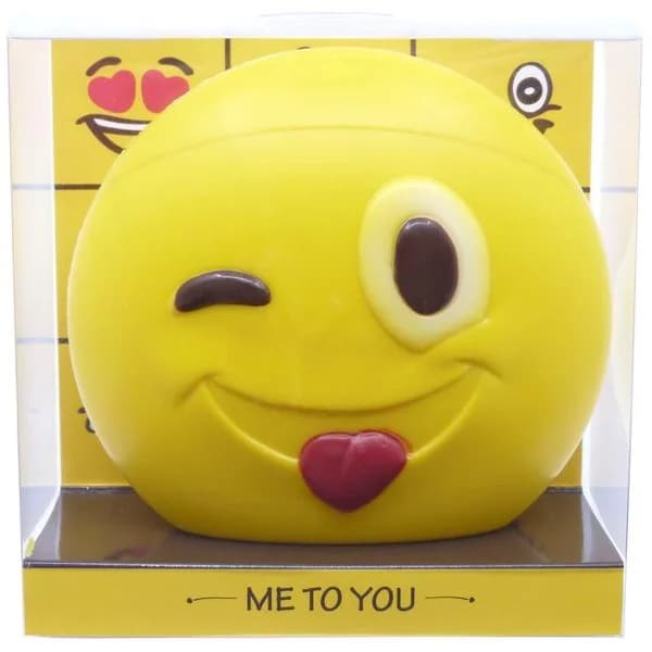 Emoji de chocolate MUSFI'S, caja 100 g - 1 ud - Imagen del producto en Findit