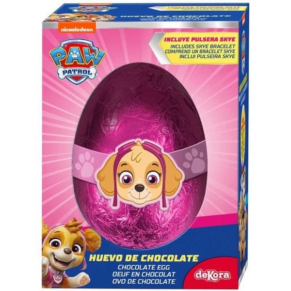 Huevo de chocolate con pulsera sky DEKORA, 55 g - 1 ud - Imagen del producto en Findit