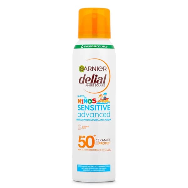 Bruma protectora solar anti-arena infantil spf 50+ Delial spray 150 ml - 0.15 l - Imagen del producto en Findit