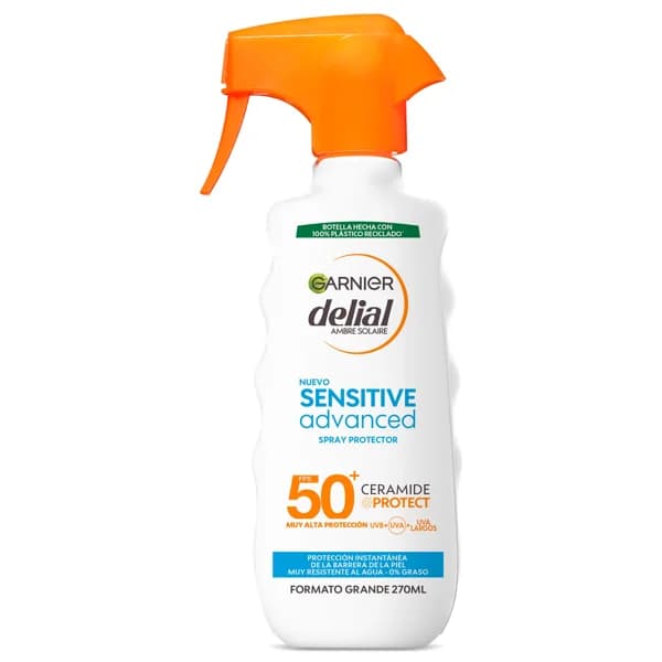 Protector solar sensitive advanced spf 50+ Delial spray 270 ml - 0.27 l - Imagen del producto en Findit