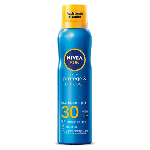 Protector solar invisible protege & refresca spf 30 Nivea spray 200 ml - 0.2 l - Imagen del producto en Findit