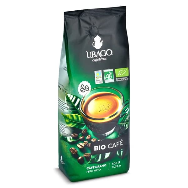 Café en grano ecológico Ubago bolsa 500 g - 0.5 kg - Imagen del producto en Findit