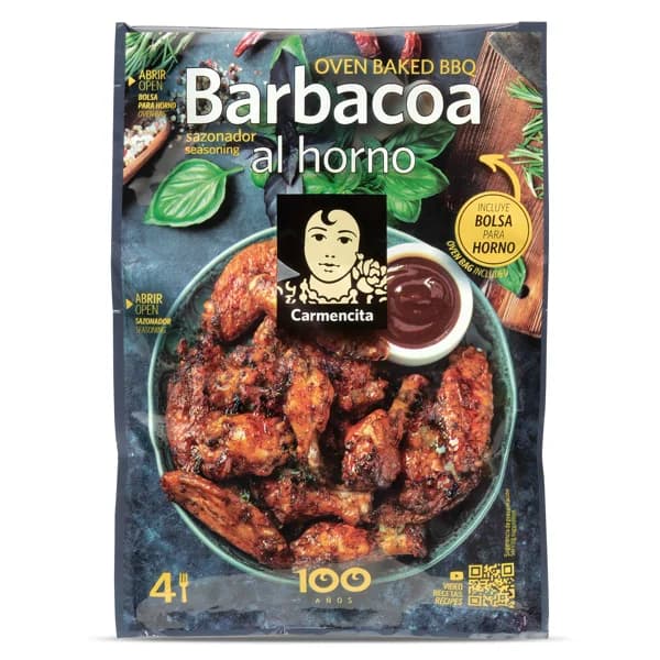 Sazonador barbacoa al horno con bolsa Carmencita sobre 57 g - 0.06 kg - Imagen del producto en Findit
