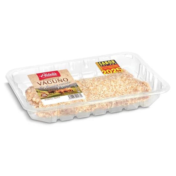 Cachopo de vacuno sin gluten Aldelis bandeja 300 g aprox. - 0.25 kg - Imagen del producto en Findit