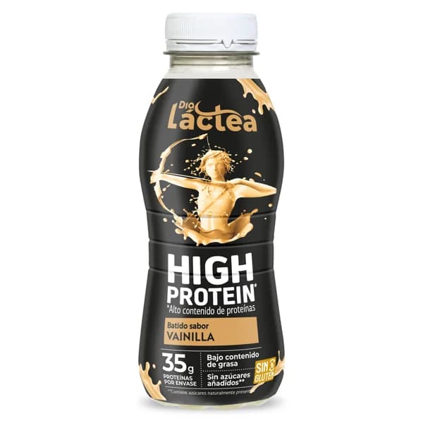 Batido sabor vainilla alto en proteínas Dia Láctea botella 330 ml - 0.33 l - Imagen del producto en Findit