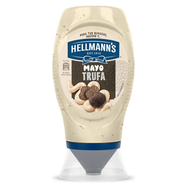 Mayonesa con trufa Hellmanns bote 250 ml - 1 ud - Imagen del producto en Findit