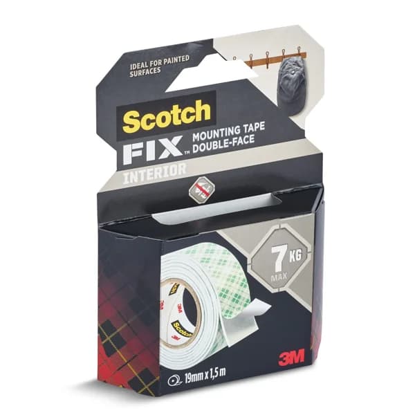 Cinta de montaje doble cara Scotch 15 m - 1 ud - Imagen del producto en Findit