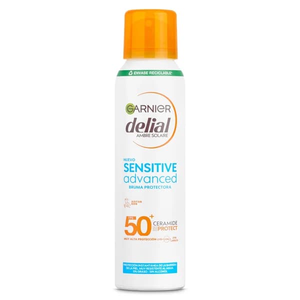 Bruma protectora solar sensitive advanced spf 50+ Delial spray 200 ml - 0.2 l - Imagen del producto en Findit