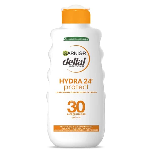 Leche solar hydra 24 spf 30 Delial bote 175 ml - 0.17 l - Imagen del producto en Findit