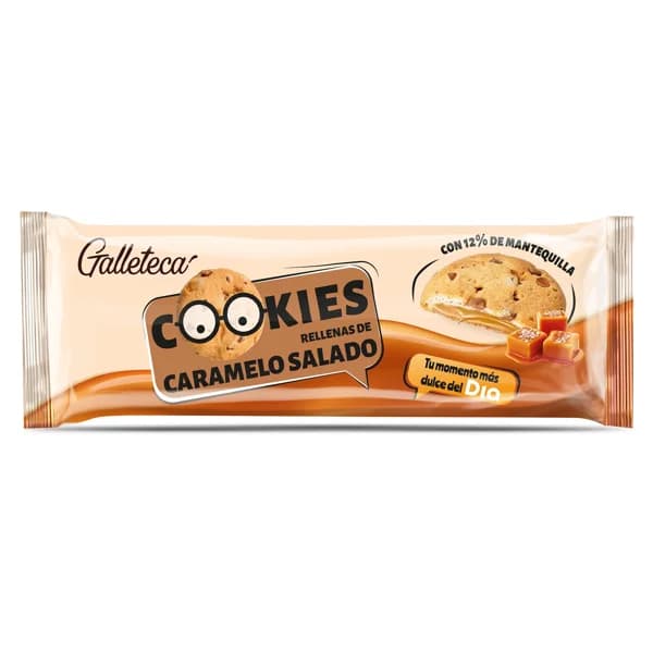 Galletas rellenas de caramelo salado Galleteca de Dia bolsa 120 g - 0.12 kg - Imagen del producto en Findit