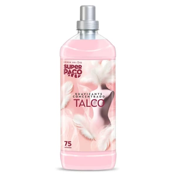 Suavizante concentrado talco Super Paco de Dia botella 75 lavados - 66.33 ud - Imagen del producto en Findit