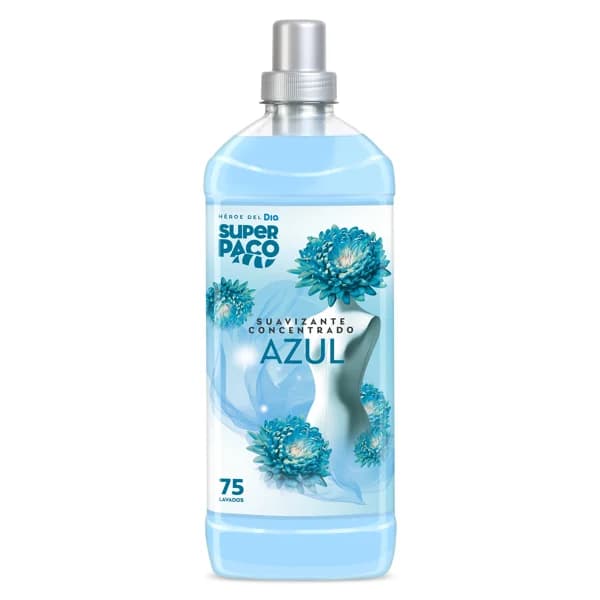 Suavizante concentrado azul Super Paco de Dia botella 75 lavados - 66.33 ud - Imagen del producto en Findit