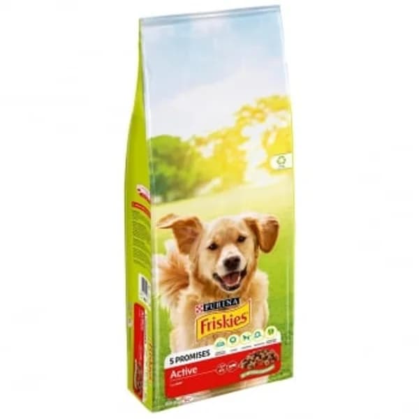 Pienso de buey para perro adulto Purina Friskies Vitafit Active 15 Kg. - 14.98 kg - Imagen del producto en Findit