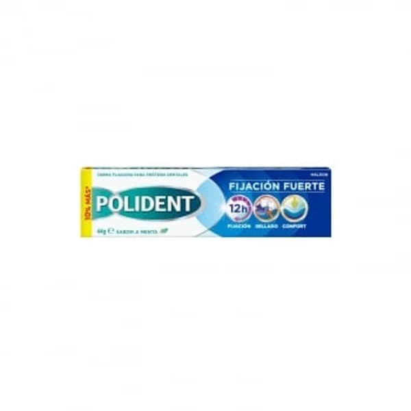 Crema fijadora para prótesis dentales sabor menta Polident 44 g. - 0.04 kg - Imagen del producto en Findit