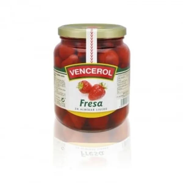 Fresas en almíbar Vencerol 700 g. - 0.7 kg - Imagen del producto en Findit