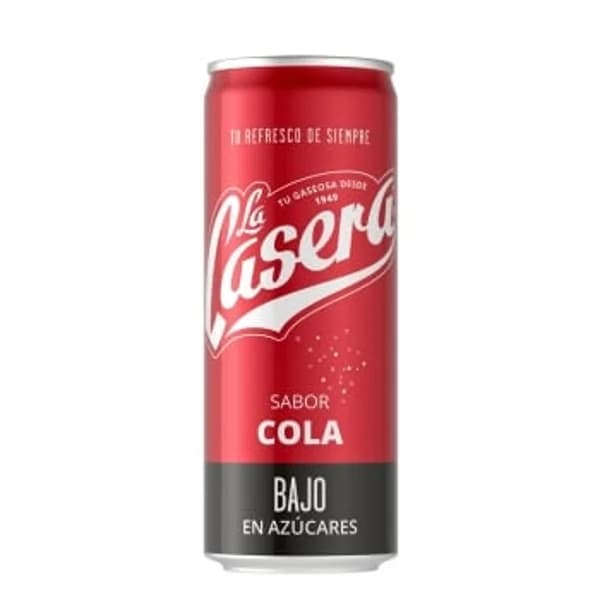 La Casera sabor cola lata 33 cl. - 0.33 l - Imagen del producto en Findit