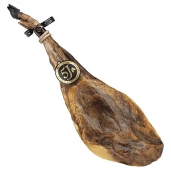 Jamón de bellota ibérico 100% raza Ibérica 5 Jotas pieza de 7 Kg aprox - 7 kg - Imagen del producto en Findit