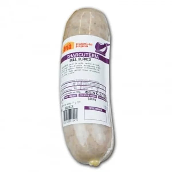 Bull blanco pieza Avia Cárnicas Valldan sin gluten 380 g aprox - 0.38 kg - Imagen del producto en Findit