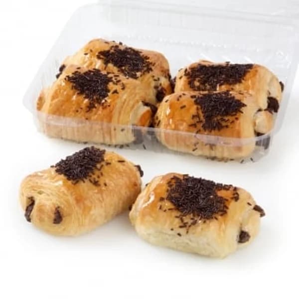 Napolitana de mantequilla y chocolate Carrefour 6 ud - 6.03 ud - Imagen del producto en Findit