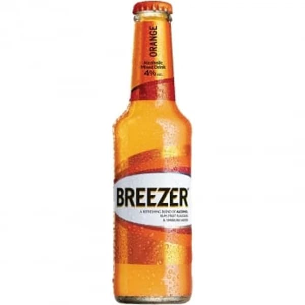 Combinado Bacardí Breezer ron con naranja 27,5 cl. - 0.28 l - Imagen del producto en Findit