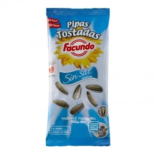 Pipas tostadas sin sal añadida Facundo sin gluten 100 g. - 0.1 kg - Imagen del producto en Findit