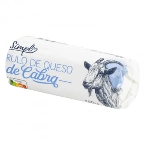 Queso de cabra rulo madurado Simpl 180 g - 0.18 kg - Imagen del producto en Findit