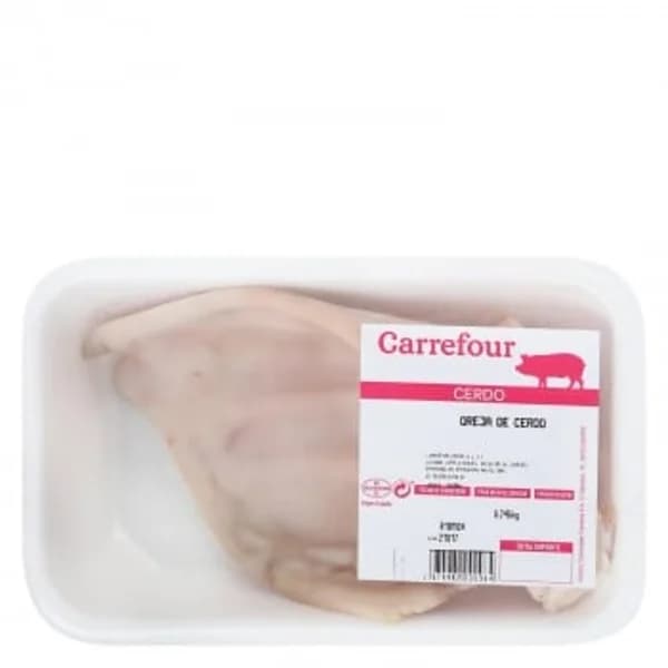 Oreja de Cerdo Carrefour El Mercado 200 g aprox - 0.2 kg - Imagen del producto en Findit