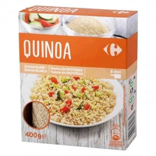 Quinoa blanca Carrefour 400 g. - 0.4 kg - Imagen del producto en Findit