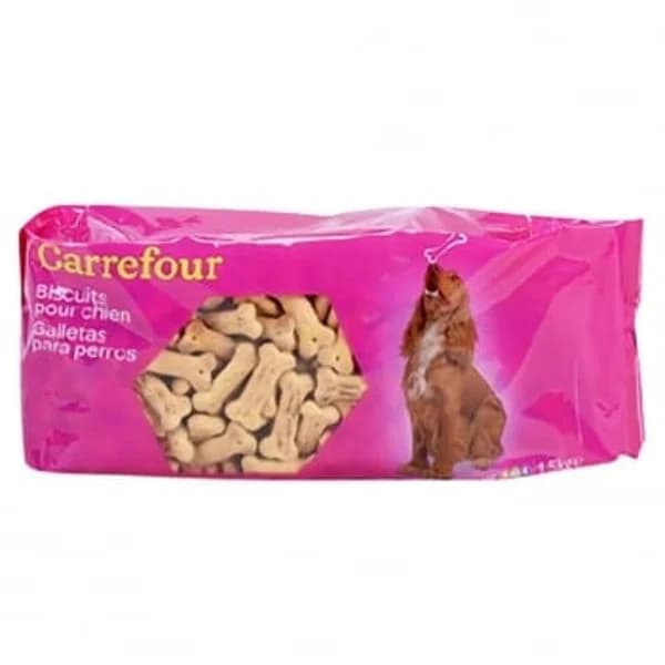 Galletas para perros Carrefour 1,5 Kg - 1.5 kg - Imagen del producto en Findit
