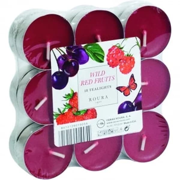 Set 18 Tealights Frutas ROURA - 0 ud - Imagen del producto en Findit